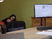 LOAN4K. Porn actress acts pretty wildly when pussy is scored by creditor 10/16