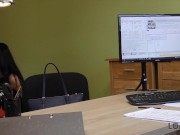 LOAN4K. Porn actress acts pretty wildly when pussy is scored by creditor 7/16