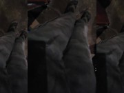 MBH wants to tie me up until I piss myself, but I accidently wet myself outside. She gets me back! 4/16