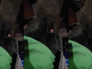 MBH wants to tie me up until I piss myself, but I accidently wet myself outside. She gets me back! 7/16