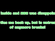 MBH wants to tie me up until I piss myself, but I accidently wet myself outside. She gets me back! 8/16