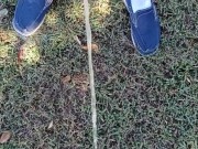 Risky Pissing Outside 11/16