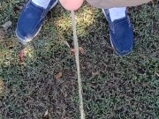 Risky Pissing Outside 6/16