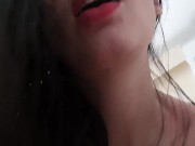 Pregnant Cowgirl makes Cum Explode in Mouth POV 6/16