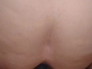 Sexy BBW takes big dildo all the way up her tight asshole 3/16