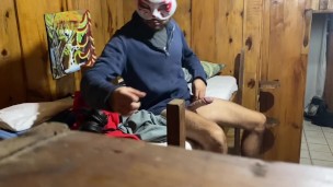 Risky Masturbation in Dormroom Interrupted by Light Outages