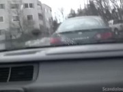 Naughty Jenny Blowjob Outdoor 3/16