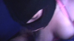 Thief breaks into my house and ends up stealing my cum