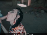 Stranger Ghost Called to Public Fuck Kisscat in an Abandoned House 8/16