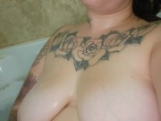 Tub time. Cum time. 16/16