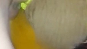 Powerful silicone whiskey fuck. intense training and profuse ejaculation. cum in pussy