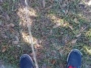 Being Dirty Morning Public Pissing 4/16