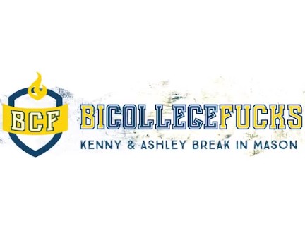 BiCollegeFucks - Mason's first bisexual threesome with Ashley and Kenny