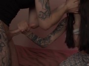 STEP SISTER BLOWS FOR MONEY, SHE`S SUCH A SLUT. HONEY HAZE 13/16