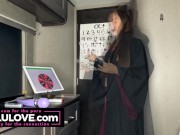 Witchy babe in wizard costume zaps your cum schedule with dildo wand and other hocus pocus teasing & ass spreads - Lelu Love 6/16