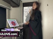 Witchy babe in wizard costume zaps your cum schedule with dildo wand and other hocus pocus teasing & ass spreads - Lelu Love 7/16