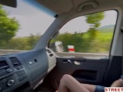 Streetfuck - Squirting Pornstar Fucked in Parked Car 6/16