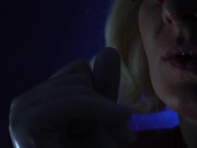 ASMR vinyl nitrile nurse doctor MEDICAL GLOVES FETISH Arya Grander in latex rubber Halloween costume 10/16