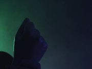 ASMR vinyl nitrile nurse doctor MEDICAL GLOVES FETISH Arya Grander in latex rubber Halloween costume 13/16