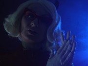 ASMR vinyl nitrile nurse doctor MEDICAL GLOVES FETISH Arya Grander in latex rubber Halloween costume 9/16