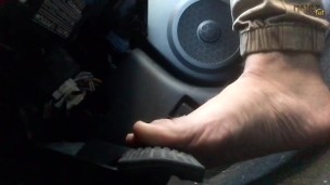 BAREFOOT PEDAL PUMPERS - A RARE BREED - SNEAKERS - SOCKS - BARE FEET - PEDAL PUSHING