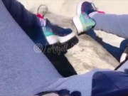 Fodendo a rabuda na beira da praia 4/16