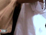 A giant black dick for horny asian student 3/16