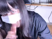 このスイッチを押すとのあがフェラチオをしてくれます。19歳のテコキフェラでドロドロ精液口内発射 14/16