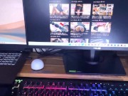 このスイッチを押すとのあがフェラチオをしてくれます。19歳のテコキフェラでドロドロ精液口内発射 2/16