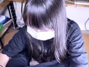 このスイッチを押すとのあがフェラチオをしてくれます。19歳のテコキフェラでドロドロ精液口内発射 3/16