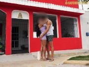 Hot Peruvian Babe Persuaded By A Stranger To Play A Game For Kiss Which Ended With Hardcore Sex 3/16