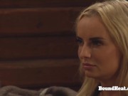 Sexy busty lesbian chick playing and teasing her mistress 14/16