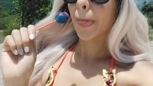 Sucking my favorite Candy 🍭