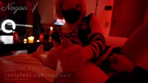 Cute ninja femboys bussy gets pounded - EARLY HALLOWEEN SPECIAL - NagisaIf