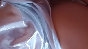 I touch myself in my stepbrother's bed in the morning