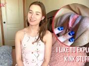 Ersties: Amateur Cutie Does Her First Masturbation Video