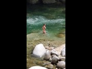 no encontre mas donde bañarme 13/16