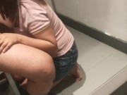 Niayaya ako ni Noah Mag Shopping-Obvious na may Milagro sa Loob - Risky Kantutan sa Fitting Room 4/16