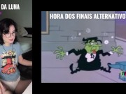Luna Reagindo ao Meu Vídeo Pela Primeira Vez 15/16