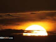 Big boobs ebony babe is open for sex 8/16