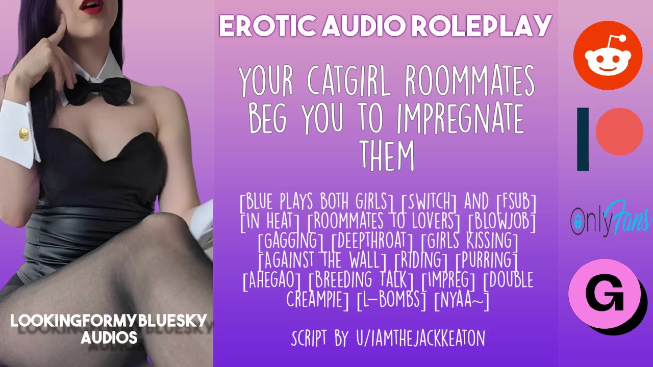 [Audio Roleplay] Adorable Catgirl Roommates Beg You to Impregnate Them! - Free Sex Video - RedTube