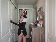 TRYING ON HALLOWEEN COSTUMES 14/16