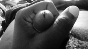 Playing with my dick at work 