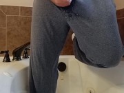 Cumming Then Pissing 1/16