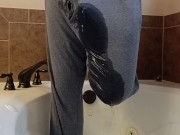 Cumming Then Pissing 10/16