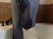 Cumming Then Pissing 16/16