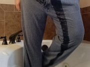 Cumming Then Pissing 8/16