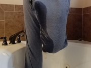 Cumming Then Pissing 9/16