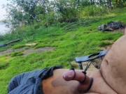 Beautiful public electro cum 7/16