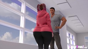 BBC loses his virginity to a freaky futanari